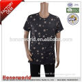 BSCI approved factory supply reflective tape t-shirt for man